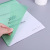 A4 transparent single clip L type office folder students 2 pages file protection case sorting and storage data bag