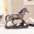 Resin Crafts European Bronze Jump Horse Decoration Creative Living Room TV Cabinet Home Decorations