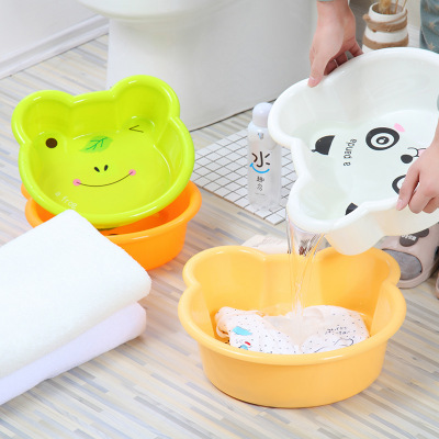 Thickened cartoon wash basin children's baby baby household wash basin face wash basin wash your hands baby lavatory