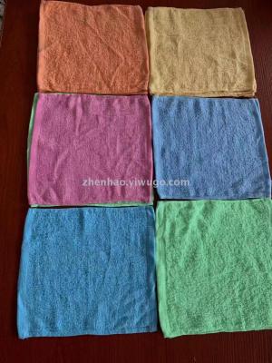 Children's small towel absorbent soft towel small plain towel 2525