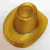 New gold powder cowboy hat Christmas Halloween dancing supplies party supplies game supplies - cowboy hat