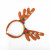 RL419 sponge compound thickened middle bell wings antler headband Christmas head buckle Christmas antler headband