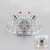 Factory direct with lights flash princess crown environmental protection material plastic plating crown wholesale