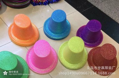 Manufacturers direct PVC hats PVC hats PVC round hats festival supplies