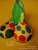 Halloween clown dress clown hat nose clown mask oil color tie clown shoes