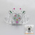 Factory direct selling with light flash princess crown environmental protection material plastic plating crown wholesale