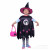 The Halloween costume for children adult costume for children adult witch dress holiday costume for little witch