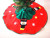 RQAa202 Christmas tree dress 100cm single green border plum blossom heart three snow head decal tree dress Christmas gift