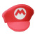 Cross-border exclusive amazon Mario octagon super Mario cartoon game peripheral cosplay hat