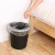 Press ring type trash can kitchen trash can household large bedroom trash can bathroom small paper basket ashbin