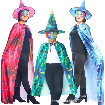 2018 new Halloween costume for children: girl in a children's cape