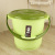 Creative European style plastic bucket household portable bucket student plastic bucket with cover