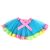 Adult rainbow skirt net yarn tutu skirt dance girl half skirt show peng peng skirt manufacturers wholesale