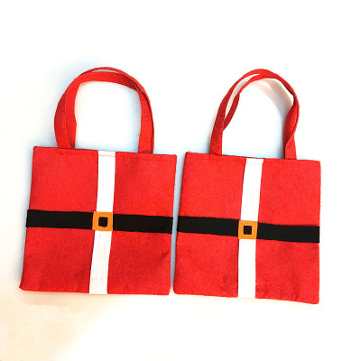 RD2121 Christmas gift bag 21x21cm non-woven Christmas tote bag Christmas decoration