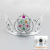 Factory direct with lights flash princess crown environmental protection material plastic plating crown wholesale