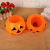 New Halloween bucket creative Halloween glow toys Halloween decoration props portable pumpkin bucket