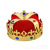 Props adult children show party hat King prince crown decoration