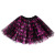 Halloween adult tutu dress princess sequins 3 layers 6 mesh halter skirt pumpkin skirt