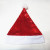 RM232 dot sequwoven Santa hat non-woven composite Santa hat foreign trade custom Santa hat manufacturers in yiwu
