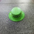 Manufacturers direct selling gold powder flat cap PVC hat all kinds of PVC round hat costume party festive supplies