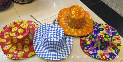 PVC holiday supplies manufacturers new environmental protection fashionable hat party ball