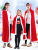 New Christmas cape children's cape dress up clothing Europe and the United States popular red adult Santa Claus cape