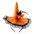 Halloween headband prop cartoon animal witch headband spider headdress wizard hat bat skull ox horn head buckle