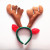 RL316 tricolor antler headband holiday party birthday party props yiwu manufacturers wholesale