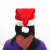 Rm203-6 golden velvet composite Santa hat plush Santa hat double ply plush Santa hat