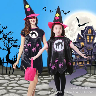 The Halloween costume for children adult costume for children adult witch dress holiday costume for little witch