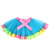 Girls' skirt rainbow net tutu skirt children's dance skirt halter skirt princess skirt performance dress