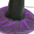Witch hat Halloween party leather mesh plays Halloween costumes