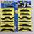 Funny April fool's day costume party props black and white beard fake mustache mustache