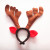 RL316 tricolor antler headband holiday party birthday party props yiwu manufacturers wholesale