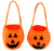 Pumpkin bag carry Halloween props basket non-woven candy bag three-dimensional pumpkin bag