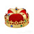 Decoration of King crown hat COSPLAY props adult children performance party hat King prince crown