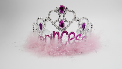 Manufacturers direct sale from stock children's birthday tiara with hair