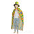 Children's day costume clown cape magic costume cape clown hat clown shoes COS polka dot cape