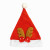 New non-woven children's Christmas hats with bows and antlers