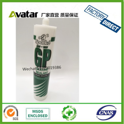 SPARKO GP GLASS GEL Acetic one-component silicone sealant caulk and seal around windows and doors