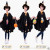 Halloween children's cape Korean version of the cape witch cape performance costume six star cape pumpkin cape