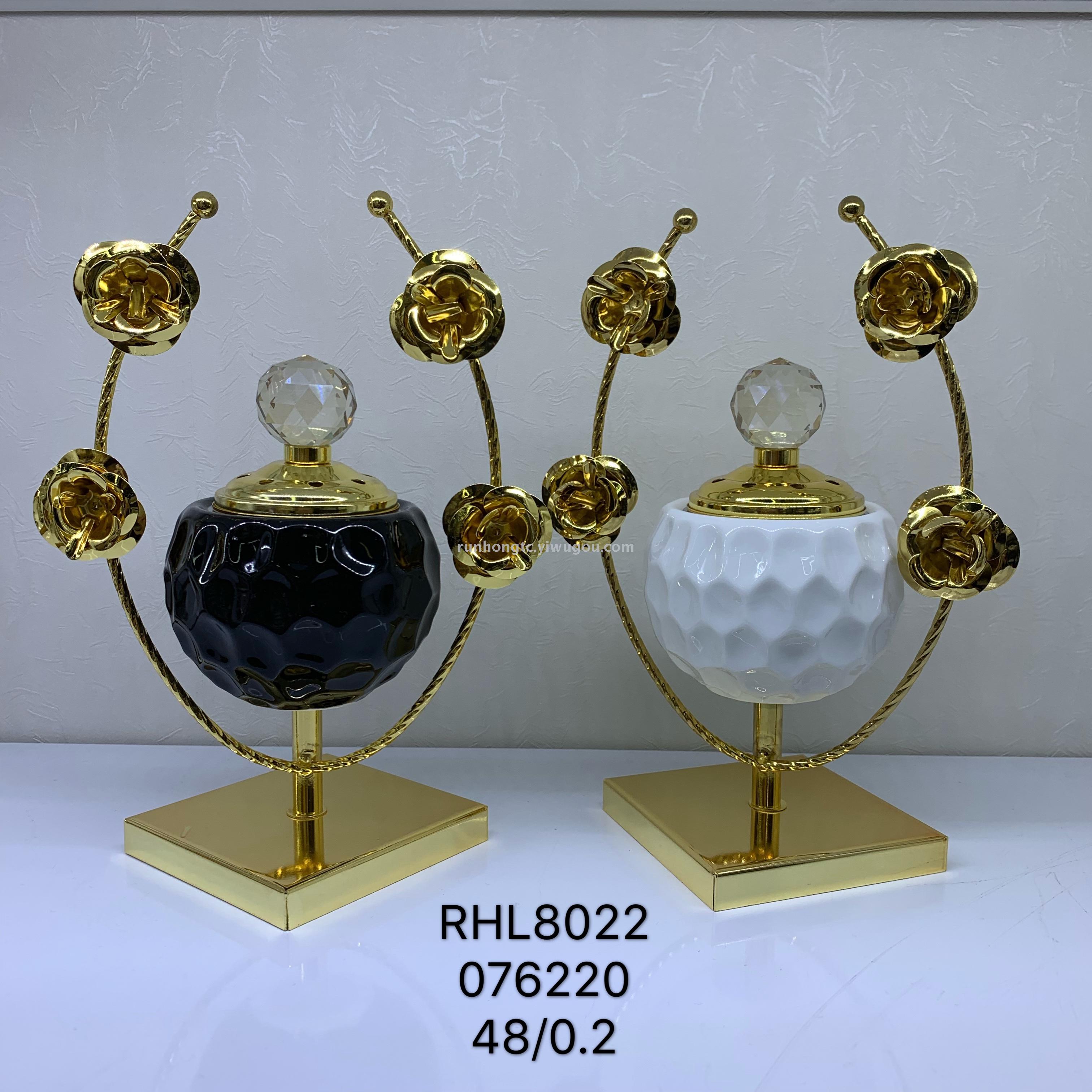 经典款阿拉伯陶瓷加铁香炉 碳炉电炉 家居工艺品