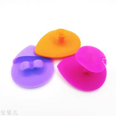 Cross-Border Hot Silicone Beauty Tools Cleaner Manual Scourer Cosmetic Brush Cleaning Appliance