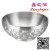 304 stainless steel bowl double layer heat proof bowl adult bowl dining hall thickened rice bowl for household soup 