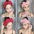 Online Influencer Cute Face Wash Headband Super Fairy Korean Plush Lace Wide Brim Confinement Bow Hair Band Simple