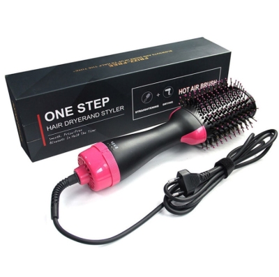 hot air comb multi-function hair dryer three levels of hot air comb negative ion blow comb integral blow