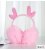 Rabbit Fur Antlers Cute Cute Winter Warm Earmuffs