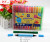 Factory direct 198-12 color 36 double-headed triangle washable watercolor pens children's art painting watercolor pens
