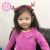 Fubao's new Christmas antler headband for kids Cosplay fruit headband for mose-garland