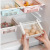 Refrigerator Plastic Storage Basket Food and Beverage Drawer Storage Box Kitchen Clutter Organizing Box Storage Basket